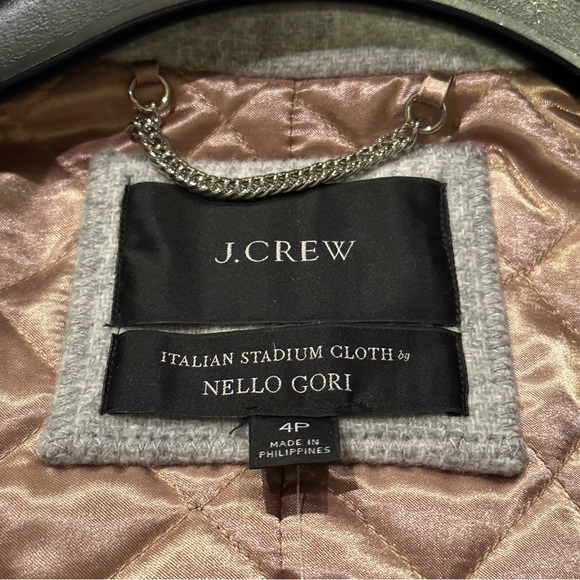 J Crew Petite Women’s Summit Parka in Italian Stadium Cloth Wool - Picture 10 of 11